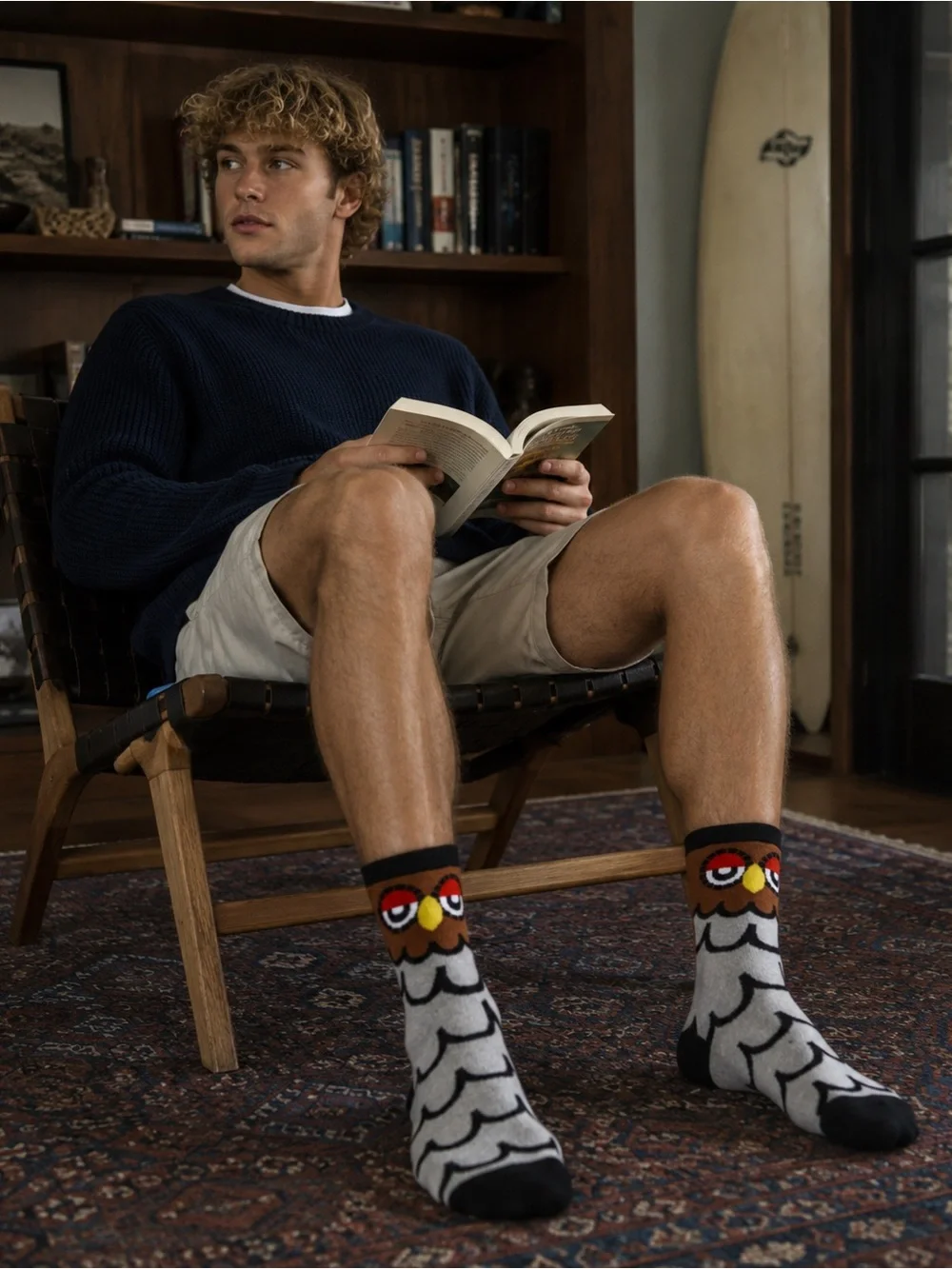 Unamused Owl Socks